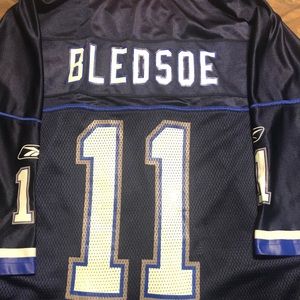 Buffalo Bills NFL football jersey- Bledsoe #11